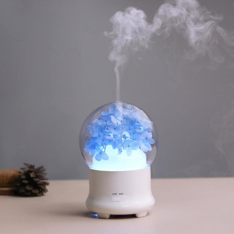 Elegant Flowers Aroma Diffuser for Calm and Fresh Air