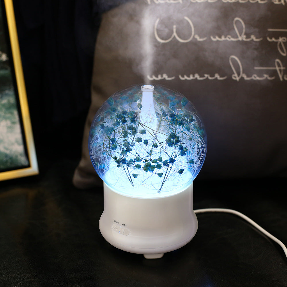 Elegant Flowers Aroma Diffuser for Calm and Fresh Air