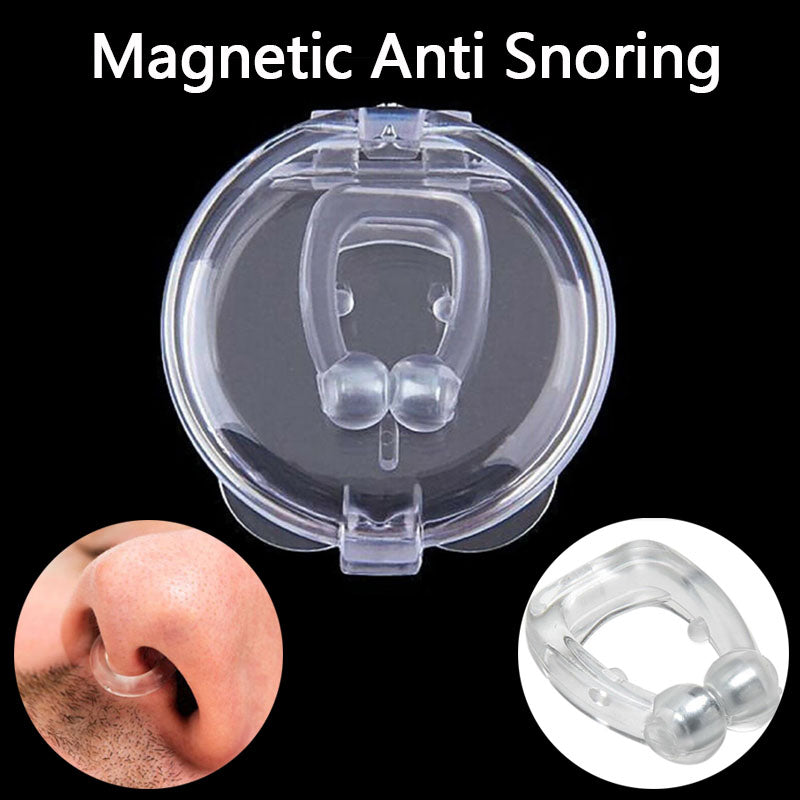 Breathe Easy with Magnetic Anti-Snoring Nose Clip