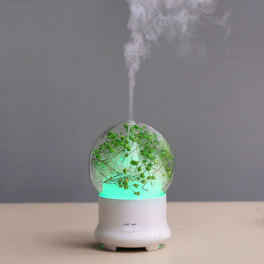Elegant Flowers Aroma Diffuser for Calm and Fresh Air