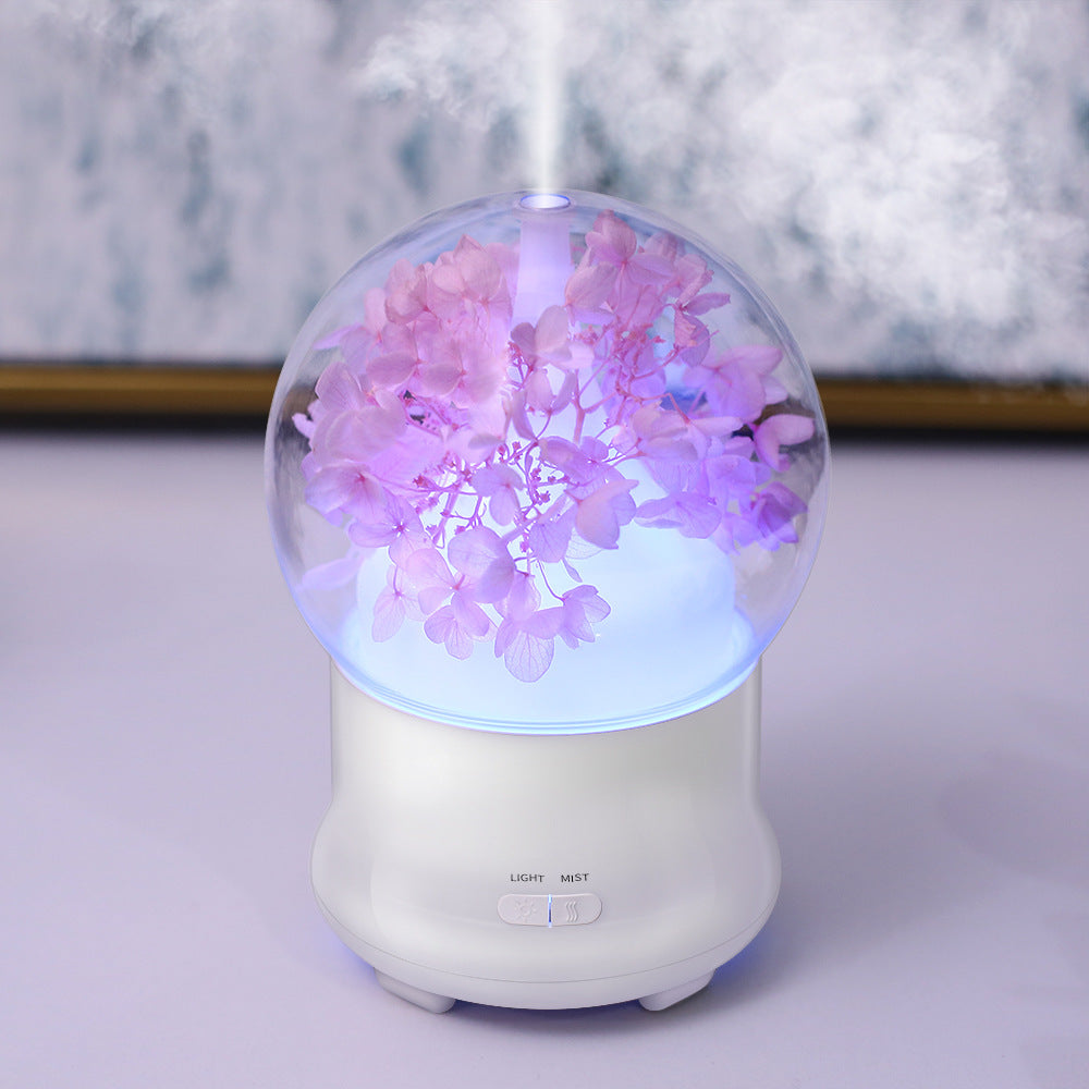Elegant Flowers Aroma Diffuser for Calm and Fresh Air