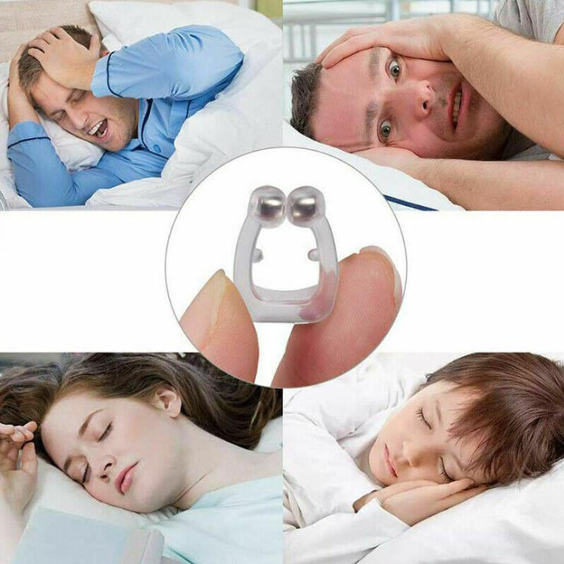 Breathe Easy with Magnetic Anti-Snoring Nose Clip