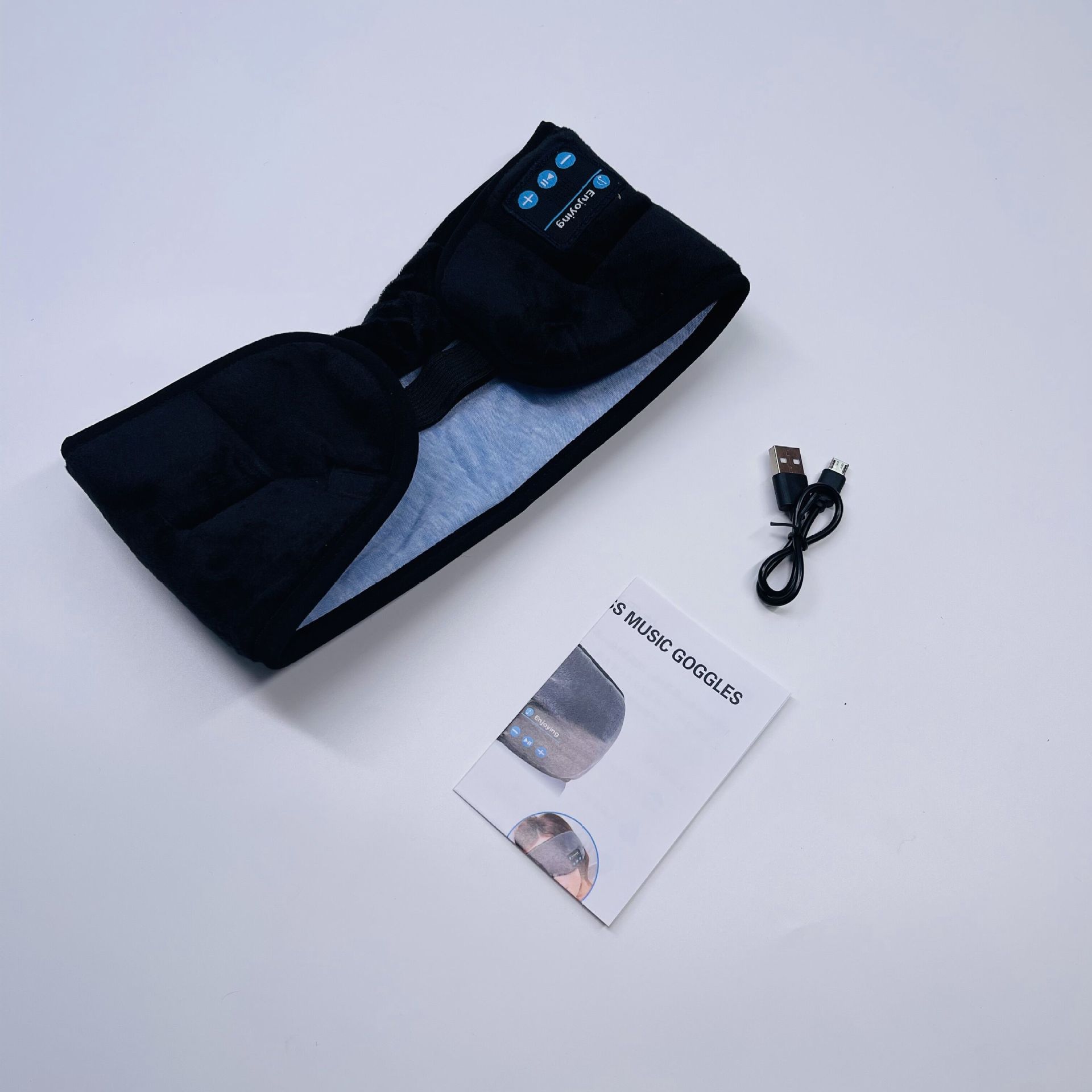 Cozy Smart Sleep Mask with Built-In Bluetooth Audio