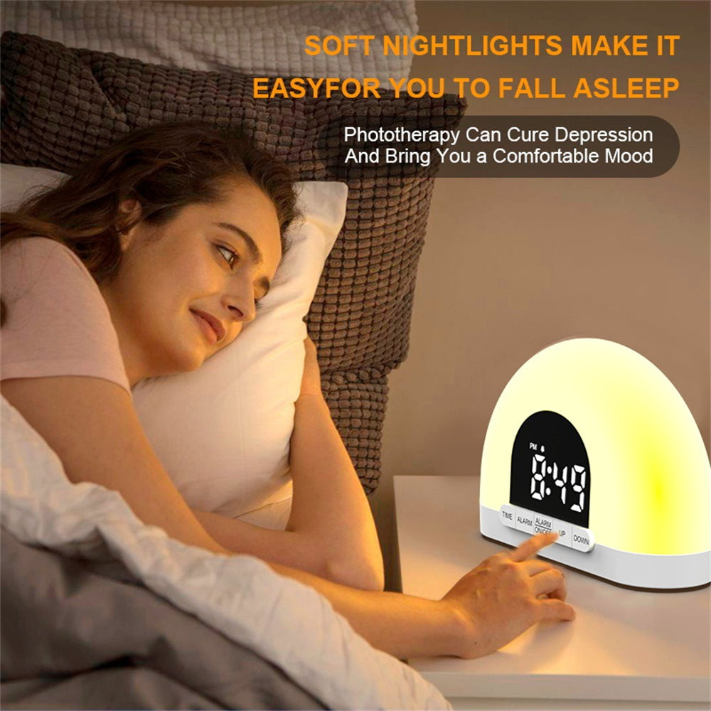 Sunrise Simulation Clock Lamp for Calm, Easy Wakeups