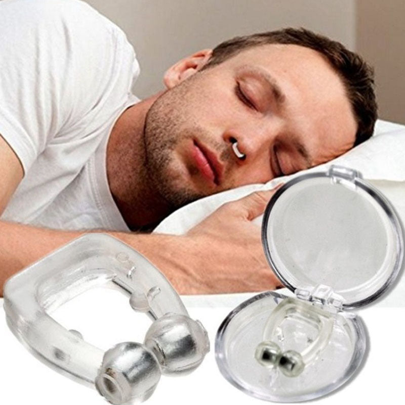 Breathe Easy with Magnetic Anti-Snoring Nose Clip