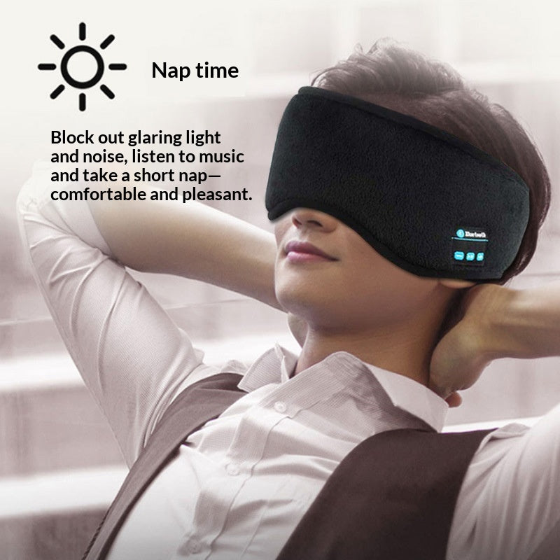 Cozy Smart Sleep Mask with Built-In Bluetooth Audio