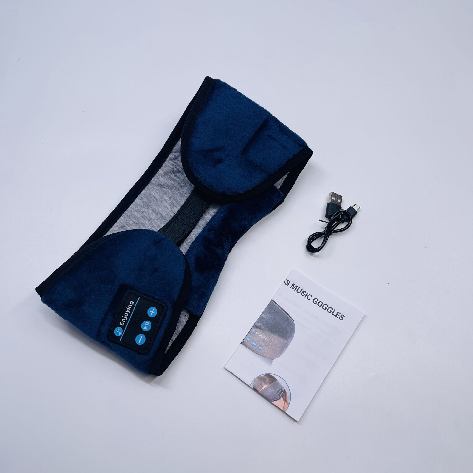 Cozy Smart Sleep Mask with Built-In Bluetooth Audio