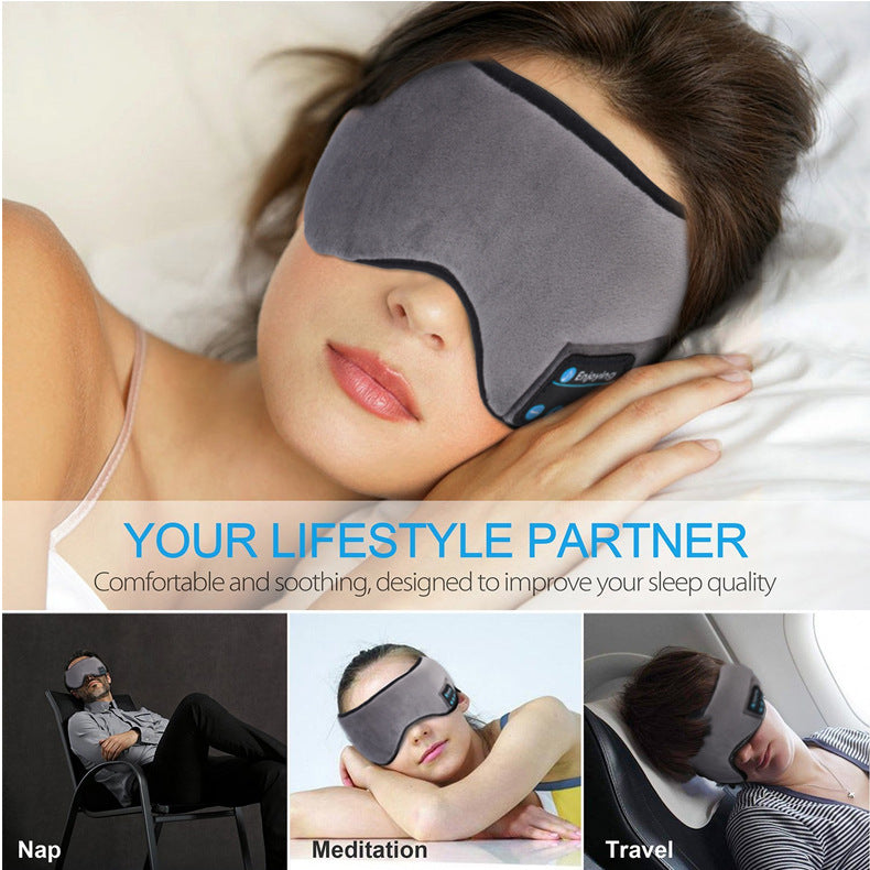 Cozy Smart Sleep Mask with Built-In Bluetooth Audio